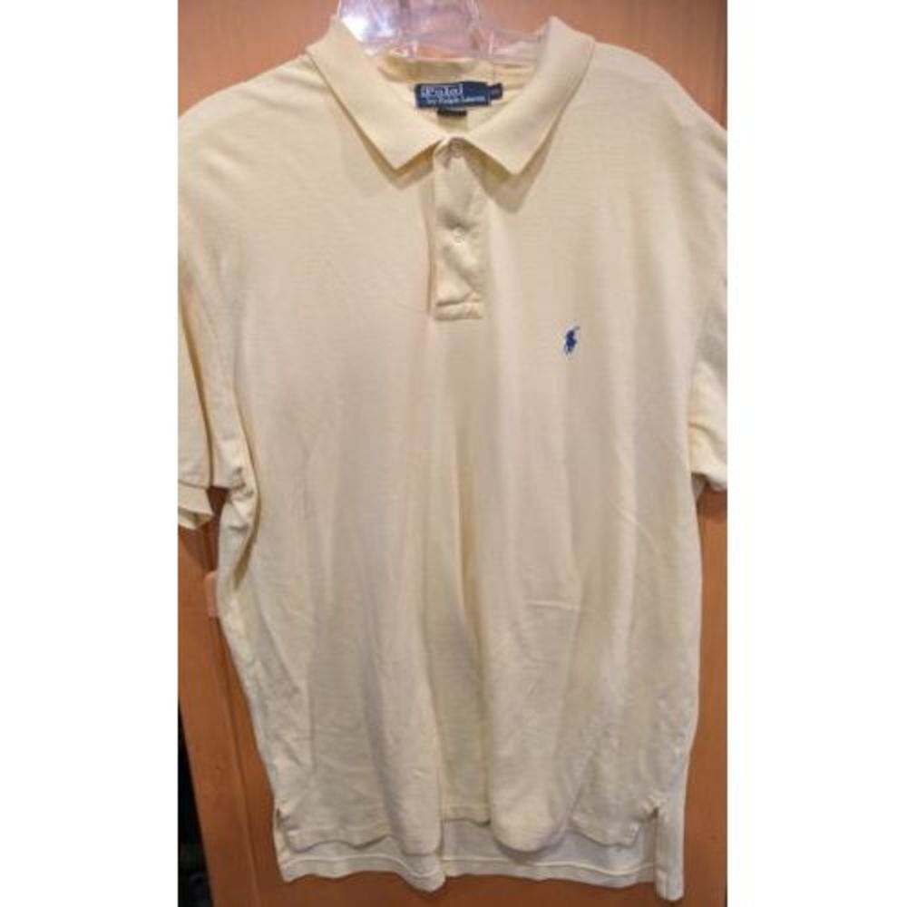 Classic 2 Button  ralph lauren polo shirt Yellow XL   Short‎ sleeve